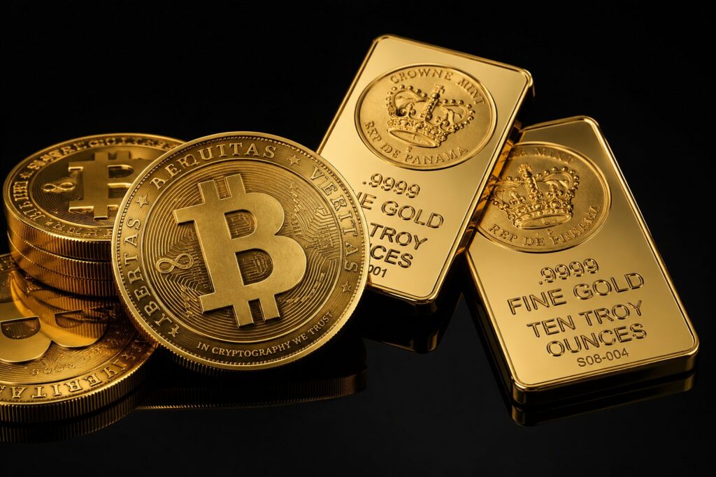 Bitcoin ile Altın Arasındaki Korelasyon Altı Yılın Zirvesine Çıktı